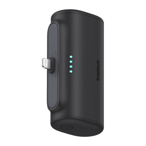 Powerbank Baseus Compact IP 5000mAh 20W USB-C/Lightning (czarny) Baseus Powerbank Baseus Compact IP 5000mAh 20W USB-C/Lightning (czarny) Baseus