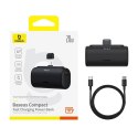 Powerbank Baseus Compact IP 5000mAh 20W USB-C/Lightning (czarny) Baseus