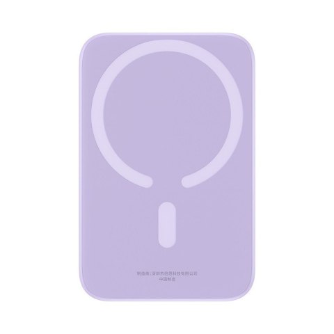 Powerbank Baseus Magnetic Mini Air 6000mAh (fiolet) Baseus Powerbank Baseus Magnetic Mini Air 6000mAh (fiolet) Baseus