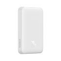 Powerbank Baseus Magnetic Mini Air Wireless 10000mAh 20W+kabel USB C-USB C (biały) Baseus