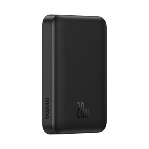 Powerbank Baseus Magnetic Mini Air Wireless 10000mAh 20W+kabel USB C-USB C (czarny) Baseus Powerbank Baseus Magnetic Mini Air Wireless 10000mAh 20W+kabel USB C-USB C (czarny) Baseus