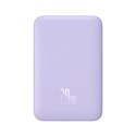 Powerbank Baseus Magnetic Mini Air Wireless 10000mAh 20W+kabel USB C-USB C (fiolet) Baseus