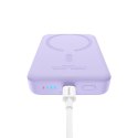 Powerbank Baseus Magnetic Mini Air Wireless 10000mAh 20W+kabel USB C-USB C (fiolet) Baseus