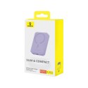 Powerbank Baseus Magnetic Mini Air Wireless 10000mAh 20W+kabel USB C-USB C (fiolet) Baseus