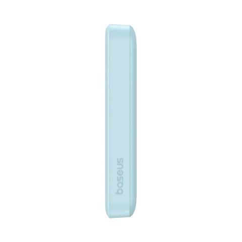 Powerbank Baseus Magnetic Mini Air Wireless 10000mAh 20W+kabel USB C-USB C (niebieski) Baseus Powerbank Baseus Magnetic Mini Air Wireless 10000mAh 20W+kabel USB C-USB C (niebieski) Baseus