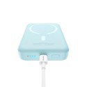 Powerbank Baseus Magnetic Mini Air Wireless 10000mAh 20W+kabel USB C-USB C (niebieski) Baseus