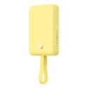 Powerbank Baseus Magnetic Mini Air Wireless 10000mAh 20W+kabel USB C-USB C (żółty) Baseus