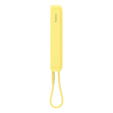 Powerbank Baseus Magnetic Mini Air Wireless 10000mAh 20W+kabel USB C-USB C (żółty) Baseus Powerbank Baseus Magnetic Mini Air Wireless 10000mAh 20W+kabel USB C-USB C (żółty) Baseus