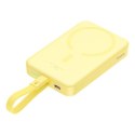 Powerbank Baseus Magnetic Mini Air Wireless 10000mAh 20W+kabel USB C-USB C (żółty) Baseus