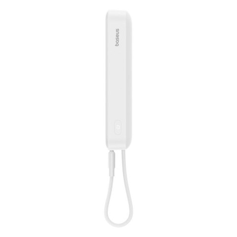 Powerbank Baseus Magnetic Mini Air Wireless 10000mAh 20W+kabel lightning (biały) Baseus Powerbank Baseus Magnetic Mini Air Wireless 10000mAh 20W+kabel lightning (biały) Baseus