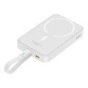 Powerbank Baseus Magnetic Mini Air Wireless 10000mAh 20W+kabel lightning (biały) Baseus