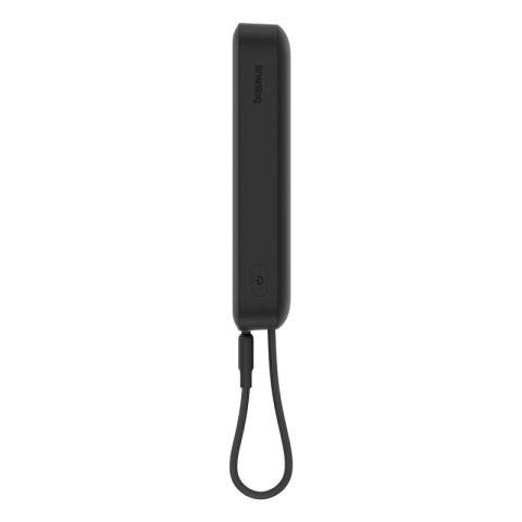 Powerbank Baseus Magnetic Mini Air Wireless 10000mAh 20W+kabel lightning (czarny) Baseus Powerbank Baseus Magnetic Mini Air Wireless 10000mAh 20W+kabel lightning (czarny) Baseus
