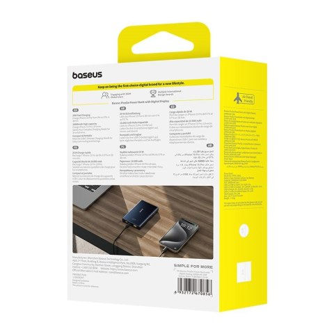 Powerbank Baseus PicoGo 10000mAh (czarny) Baseus Powerbank Baseus PicoGo 10000mAh (czarny) Baseus