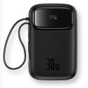 Powerbank Baseus Qpow 2 10000mAh 30W 2xUSB-C (czarny) Baseus