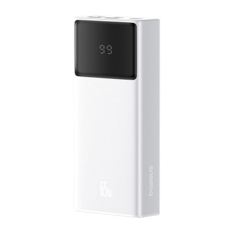 Powerbank Baseus Star-Lord 20000mAh 65W+kabel USB-USB C (biały) Baseus Powerbank Baseus Star-Lord 20000mAh 65W+kabel USB-USB C (biały) Baseus
