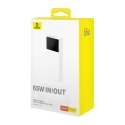 Powerbank Baseus Star-Lord 20000mAh 65W+kabel USB-USB C (biały) Baseus