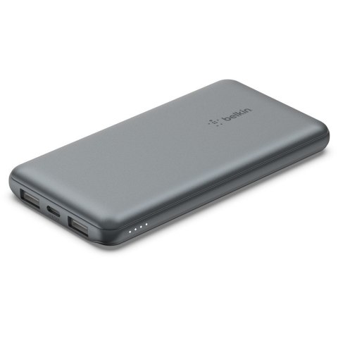 Powerbank Belkin BoostCharge Power Bank 10K 2xUSB-A + 1xUSB-C 10000mAh 15W Grey Belkin Powerbank Belkin BoostCharge Power Bank 10K 2xUSB-A + 1xUSB-C 10000mAh 15W Grey Belkin