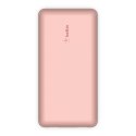 Powerbank Belkin BoostCharge Power Bank 20K 2xUSB-A + 1xUSB-C 20000mAh 15W Rose Gold Belkin