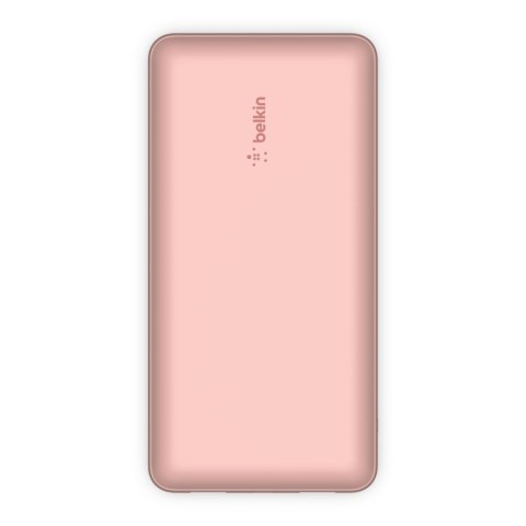 Powerbank Belkin BoostCharge Power Bank 20K 2xUSB-A + 1xUSB-C 20000mAh 15W Rose Gold Belkin Powerbank Belkin BoostCharge Power Bank 20K 2xUSB-A + 1xUSB-C 20000mAh 15W Rose Gold Belkin