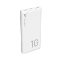 Powerbank Silicon Power QP15 10000mAh QC3.0+PD 2xUSB A, 1x mUSB + 1x USB C, biały Silicon Power