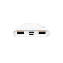 Powerbank Silicon Power QP15 10000mAh QC3.0+PD 2xUSB A, 1x mUSB + 1x USB C, biały Silicon Power