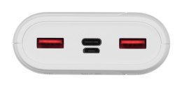 Powerbank Silicon Power QS15 20000mAh QC3.0+PD 2xUSB A, 1x mUSB + 1x USB C, biały Silicon Power
