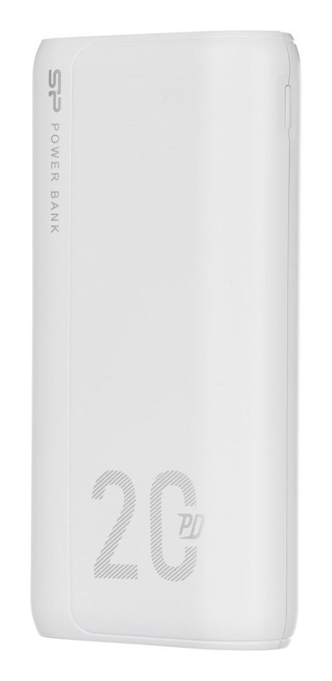Powerbank Silicon Power QS15 20000mAh QC3.0+PD 2xUSB A, 1x mUSB + 1x USB C, biały Silicon Power Powerbank Silicon Power QS15 20000mAh QC3.0+PD 2xUSB A, 1x mUSB + 1x USB C, biały Silicon Power