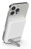 Powerbank bezprzewodowy Belkin BoostCharge Magnetic Wireless Power Bank 5K + Stand MagSafe Compatible 5000mAh 7,5W White Belkin