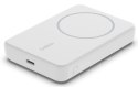 Powerbank bezprzewodowy Belkin BoostCharge Magnetic Wireless Power Bank 5K + Stand MagSafe Compatible 5000mAh 7,5W White Belkin
