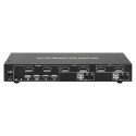 TECHLY PRZEŁĄCZNIK KVM DISPLAYPORT/USB 2X1 DUAL HE TECHly