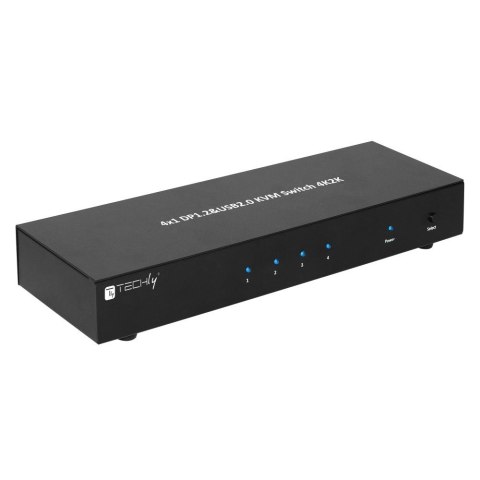 TECHLY PRZEŁĄCZNIK KVM DISPLAYPORT/USB 4X1 4K*30HZ TECHly TECHLY PRZEŁĄCZNIK KVM DISPLAYPORT/USB 4X1 4K*30HZ TECHly