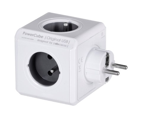 Allocacoc Przedłużacz PowerCube Original USB Grey Allocacoc Allocacoc Przedłużacz PowerCube Original USB Grey Allocacoc
