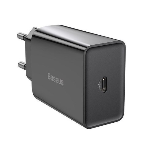 BASEUS ŁADOWARKA SIECIOWA MINI QC USB-C PD 3A 20W Baseus BASEUS ŁADOWARKA SIECIOWA MINI QC USB-C PD 3A 20W Baseus