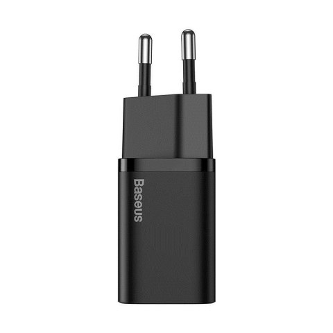 BASEUS ŁADOWARKA SIECIOWA QUICK CHARGER 20W CZARNA Baseus BASEUS ŁADOWARKA SIECIOWA QUICK CHARGER 20W CZARNA Baseus