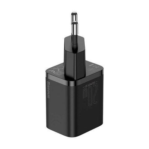 BASEUS ŁADOWARKA SIECIOWA QUICK CHARGER 20W CZARNA Baseus BASEUS ŁADOWARKA SIECIOWA QUICK CHARGER 20W CZARNA Baseus