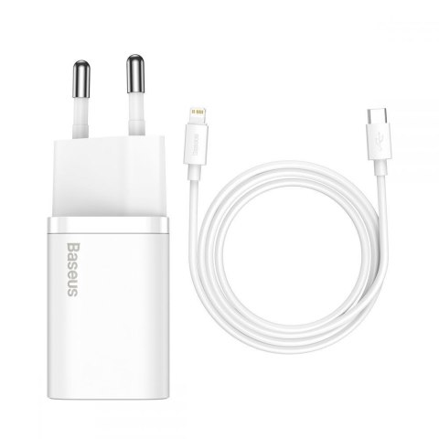 BASEUS ŁADOWARKA SIECIOWA Z PRZEWODEM USB-C(BIAŁA) Baseus BASEUS ŁADOWARKA SIECIOWA Z PRZEWODEM USB-C(BIAŁA) Baseus