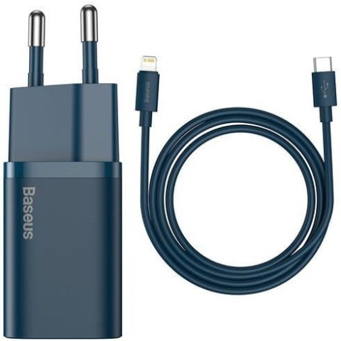 BASEUS ŁADOWARKA SIECIOWA Z PRZEWODEM USB-C DO LIG Baseus