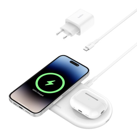 BELKIN BEZPRZEWODOWA ŁADOWARKA PODKŁADKA QI2 15W BIAŁA Belkin BELKIN BEZPRZEWODOWA ŁADOWARKA PODKŁADKA QI2 15W BIAŁA Belkin