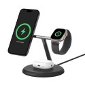 BELKIN BOOST CHARGE PRO MAGSAFE 3IN1 QI2 15W IPHONE/AIRPODS/APPLEWATCH CZARNA Belkin