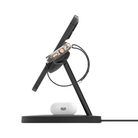 BELKIN BOOSTCHARGE PRO 3IN1 MAGSAFE 15W QI2,CZARNA Belkin BELKIN BOOSTCHARGE PRO 3IN1 MAGSAFE 15W QI2,CZARNA Belkin