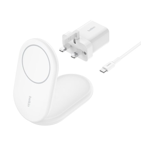 BELKIN ŁADOWARKA MAGSAFE QI2 15W BIAŁA ZASILACZ 20W Belkin BELKIN ŁADOWARKA MAGSAFE QI2 15W BIAŁA ZASILACZ 20W Belkin