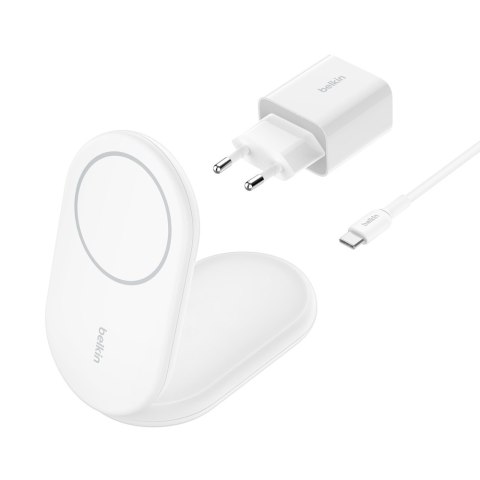 BELKIN ŁADOWARKA MAGSAFE QI2 15W BIAŁA ZASILACZ 20W Belkin BELKIN ŁADOWARKA MAGSAFE QI2 15W BIAŁA ZASILACZ 20W Belkin