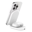 BELKIN ŁADOWARKA MAGSAFE SKŁADANA 2W1 QI2 ZASILACZ CZARNA Belkin