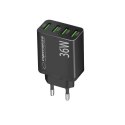ESPERANZA ŁADOWARKA SIECIOWA 36W 4X USB-A QC 3.0 18W EZC107K Esperanza