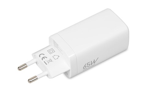 ŁADOWARKA SIECIOWA I-BOX C-65 GAN PD65W KABEL, BIAŁA IBOX ŁADOWARKA SIECIOWA I-BOX C-65 GAN PD65W KABEL, BIAŁA IBOX