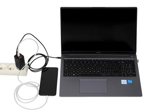 ŁADOWARKA SIECIOWA I-BOX C-65 GAN PD65W KABEL, CZARNA IBOX ŁADOWARKA SIECIOWA I-BOX C-65 GAN PD65W KABEL, CZARNA IBOX