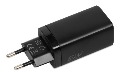 ŁADOWARKA SIECIOWA I-BOX C-65 GAN PD65W KABEL, CZARNA IBOX ŁADOWARKA SIECIOWA I-BOX C-65 GAN PD65W KABEL, CZARNA IBOX