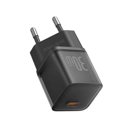 Ładowarka Baseus GaN5S 1C 30W EU (cluster black) Baseus Ładowarka Baseus GaN5S 1C 30W EU (cluster black) Baseus
