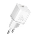 Ładowarka Baseus GaN5S 1C 30W EU (moon white) Baseus