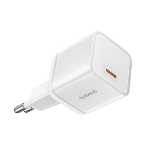 Ładowarka Baseus GaN5S 1C 30W EU (moon white) Baseus Ładowarka Baseus GaN5S 1C 30W EU (moon white) Baseus